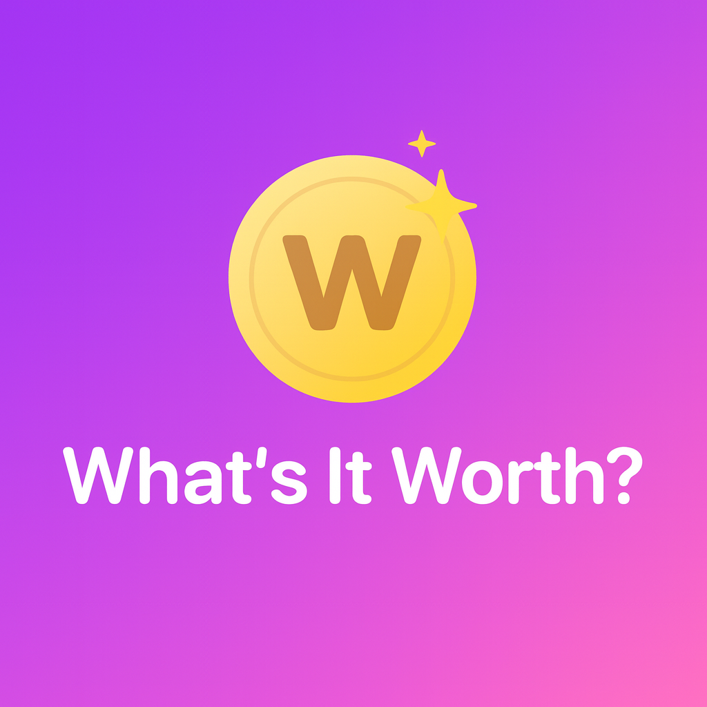 What Is It Worth app icon